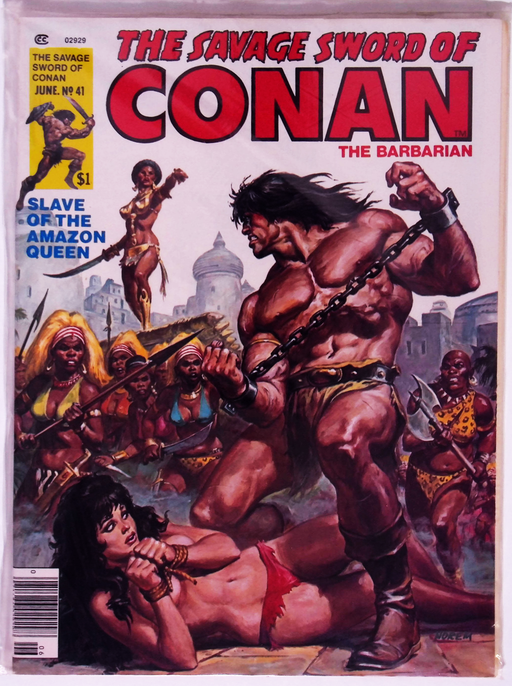 The Savage Sword Of Conan #41