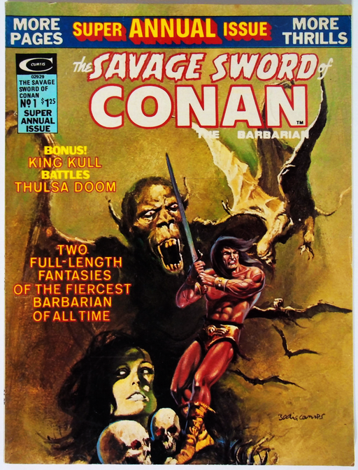 The Savage Sword Of Conan Annual #1