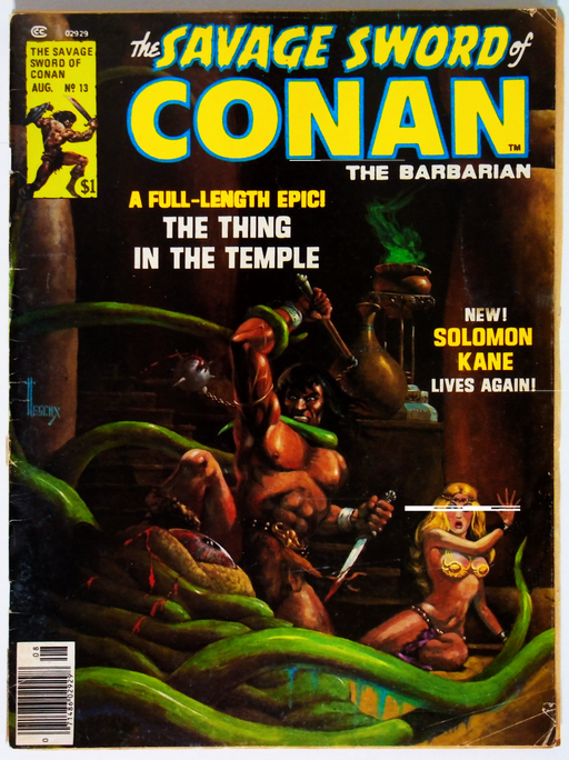 The Savage Sword Of Conan #13