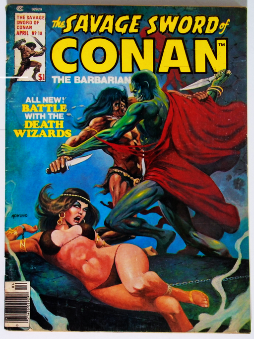 The Savage Sword Of Conan #18