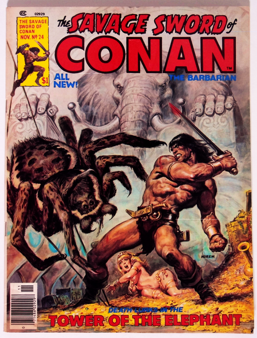 The Savage Sword Of Conan #24
