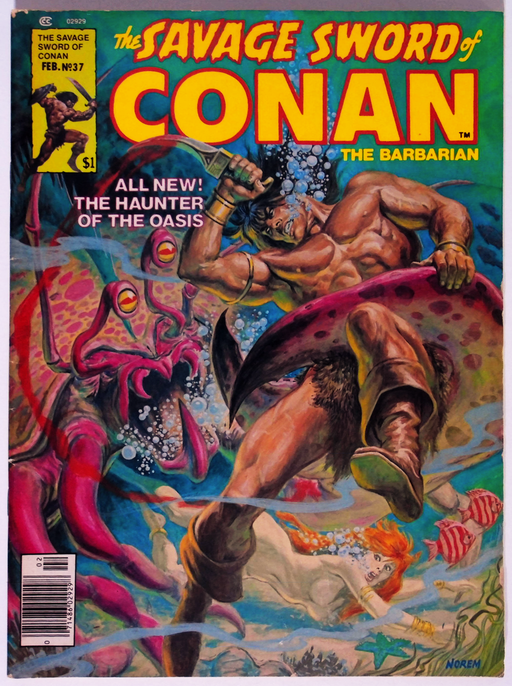 The Savage Sword Of Conan #37