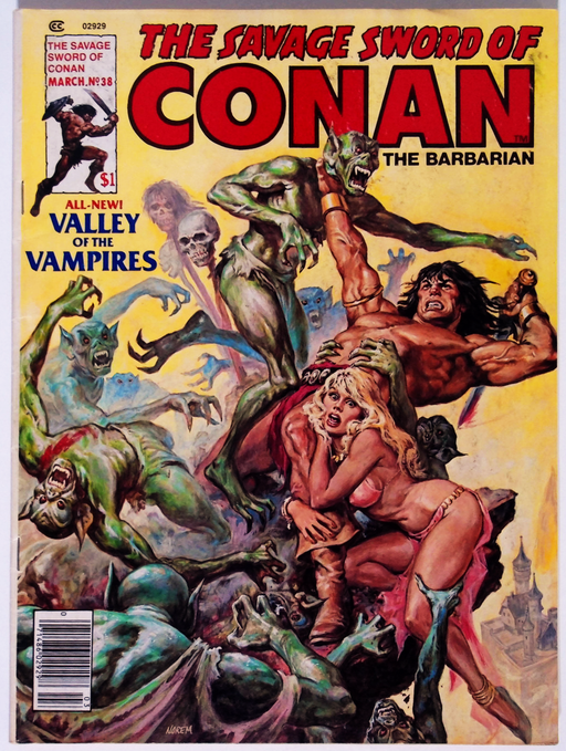 The Savage Sword Of Conan #38