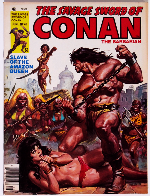 The Savage Sword Of Conan #41