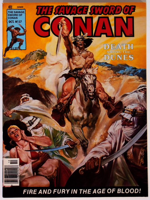 The Savage Sword Of Conan #57