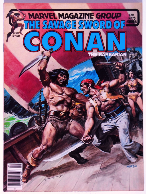 The Savage Sword Of Conan #75