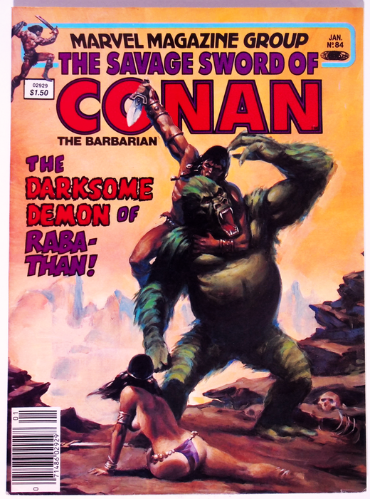 The Savage Sword Of Conan #84