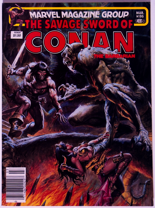 The Savage Sword Of Conan #86