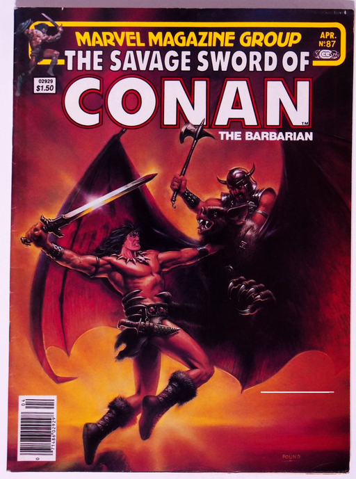 The Savage Sword Of Conan #87
