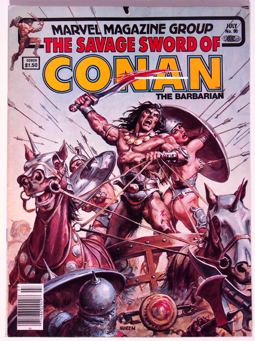 The Savage Sword Of Conan #90