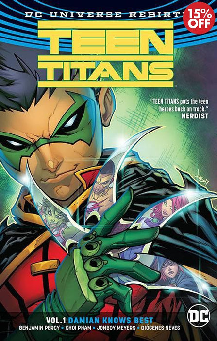 Teen Titans Vol 01 Damian Knows Best (Rebirth)