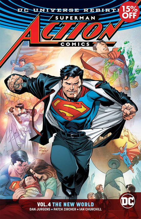 Superman Action Comics Vol 04 The New World (Rebirth)